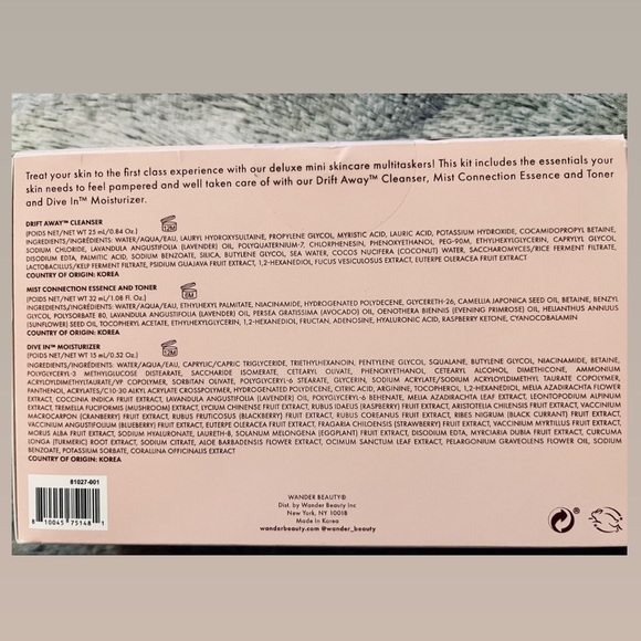 Wander Beauty First Class MINI Skincare Kit - 3 piece - Picture 4 of 4
